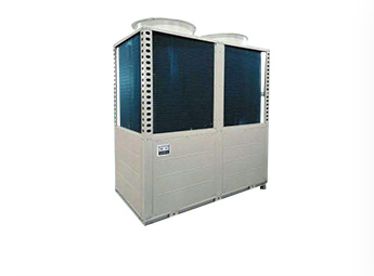 Air-cooled series-modular machine